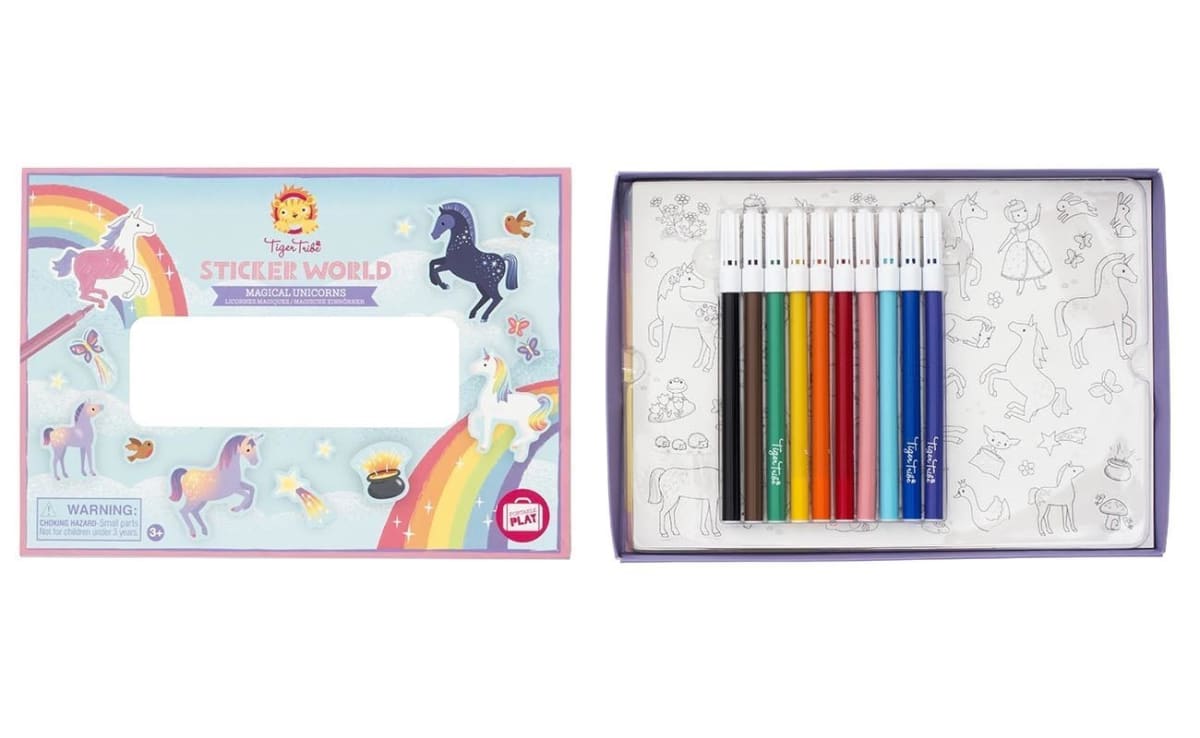 MUNDO DE STICKERS UNICORNIO MAGICO2