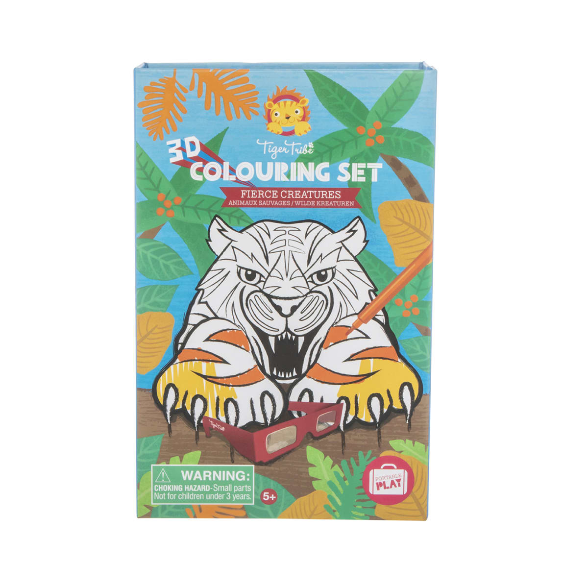 SET PARA COLOREAR 3D CRIATURAS FEROCES1