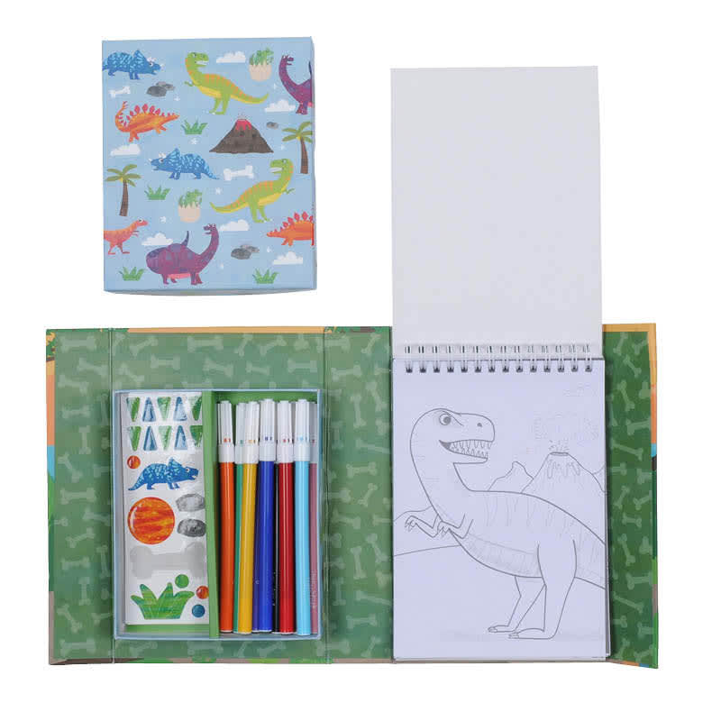 SET PARA COLOREAR DINOSAURIOS2