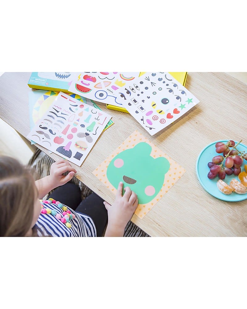 SET PARA COLOREAR CARAS DIVERTIDAS2