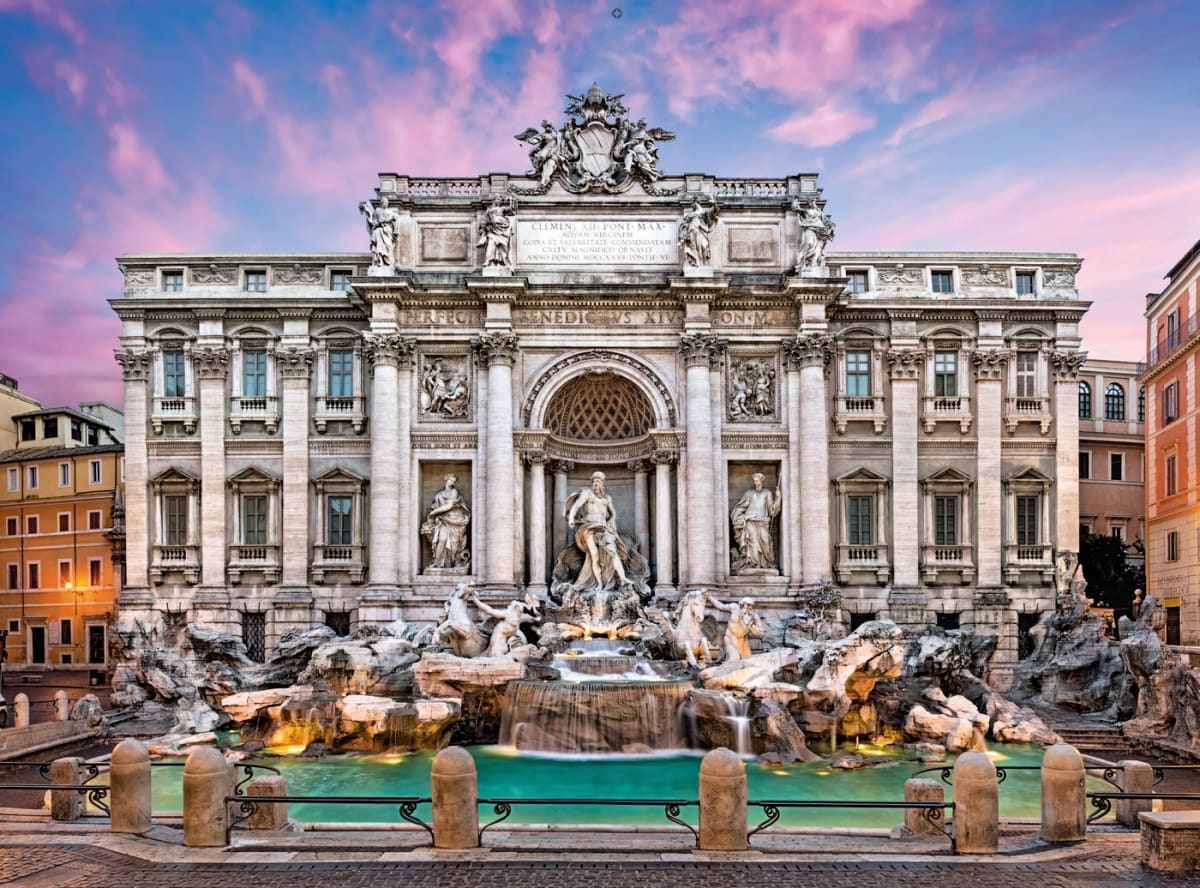 PUZZLE 500 PCS FONTANA TREVI2