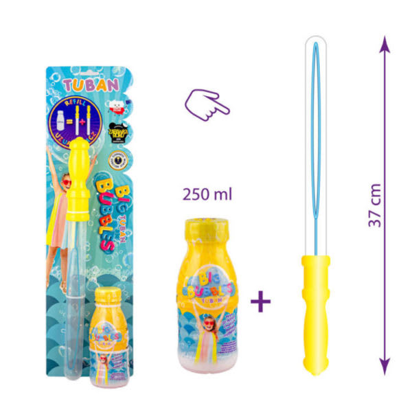 SET ESPADA BURBUJAS +LIQUIDO 250ML2