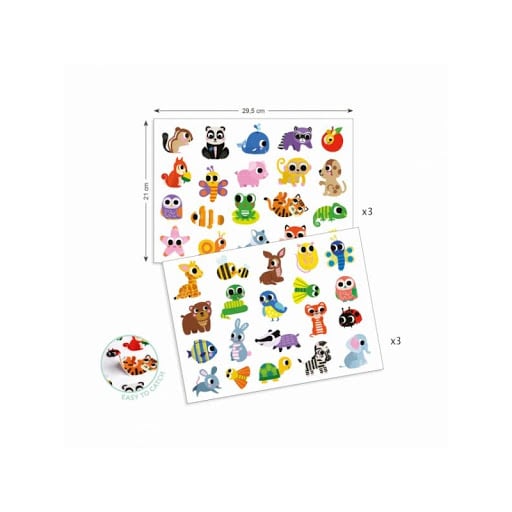STICKERS BABY ANIMALS2