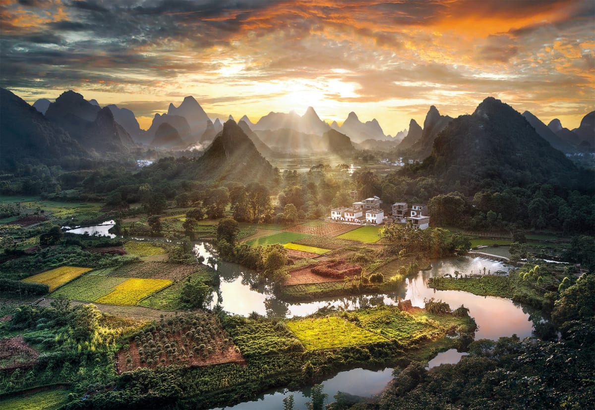 PUZZLE 2000 PCS VISTA CHINA2