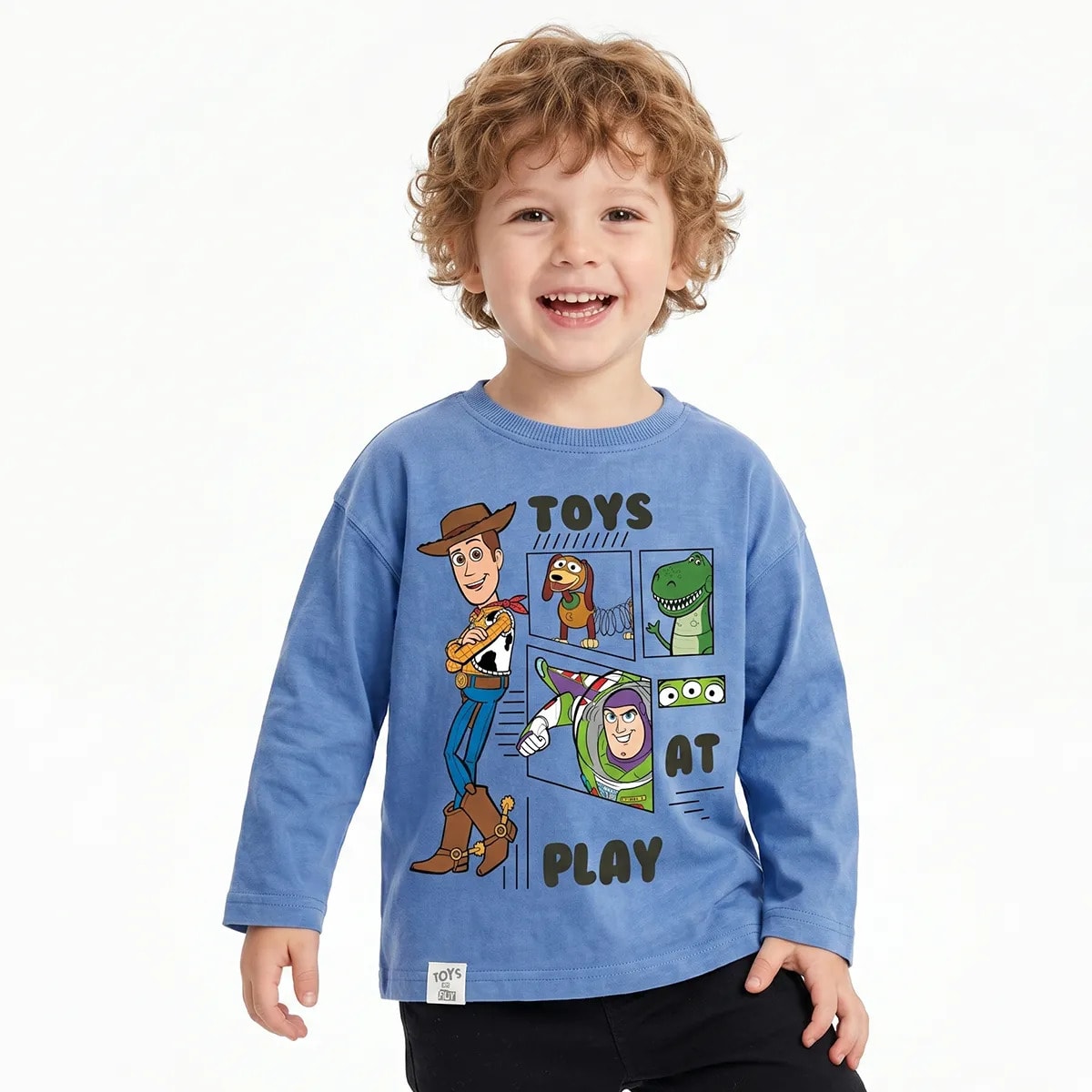 POLERA ML TODDLERO PERSONAJES TOY STORY1