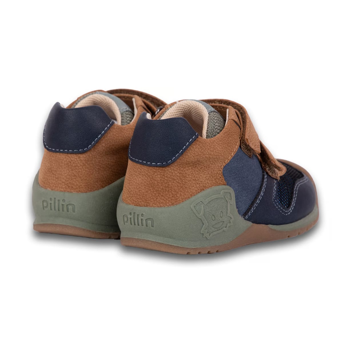 ZAPATO CLASICO BEBE NIÑO CAF PZB205-25CAF (PZB)4