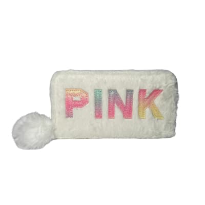 BILLETERA PINK PELUDA BLANCA1