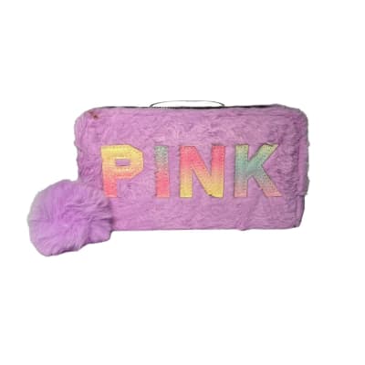 BILLETERA PINK PELUDA MORADA1