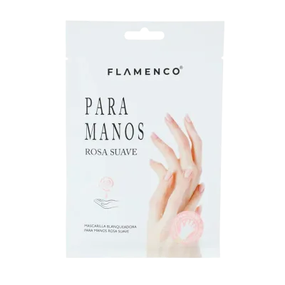 MASCARILLA DE MANOS DE ROSA SUAVE 40 ML FLAMENCO1