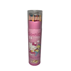 LAPICES 24 COLORES SANRIO CON SACAPUNTAS