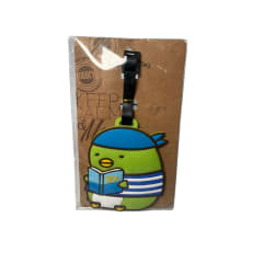 MARCADOR DE MALETA PINGÜINO VERDE