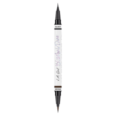 DELINEADOR DUO NEGRO/MARRÓN L.A. GIRL