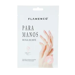 MASCARILLA DE MANOS DE ROSA SUAVE 40 ML FLAMENCO