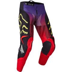 FOX PANTALON HONDA 180 ROJO NERGRO MORADO