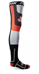 Calcetines Moto Flexair Knee Brace NEGRO ROJO Fox
