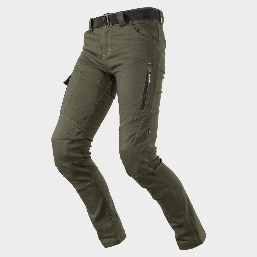 PANTALON LS2 STRAIGHT KEVLAR CAFE OSCURO2