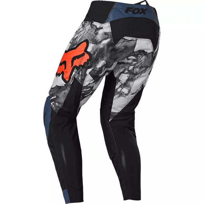 FOX PANTALON KARRERA GRIS AZUL2