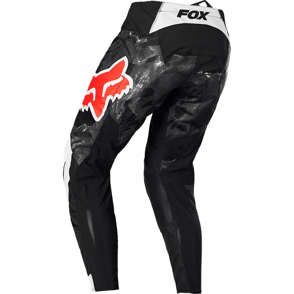 FOX PANTALON KARRERA NEGRO GRIS BLANCO2