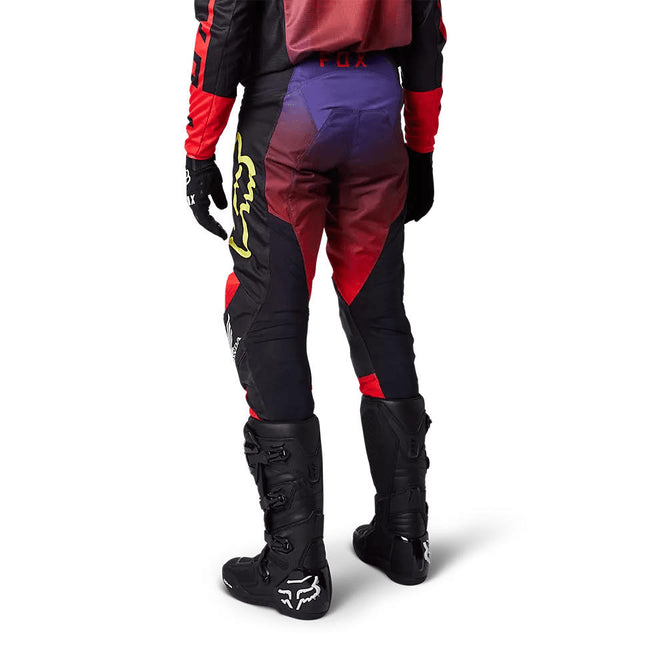 FOX PANTALON HONDA 180 ROJO NERGRO MORADO3