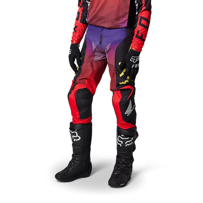FOX PANTALON HONDA 180 ROJO NERGRO MORADO4