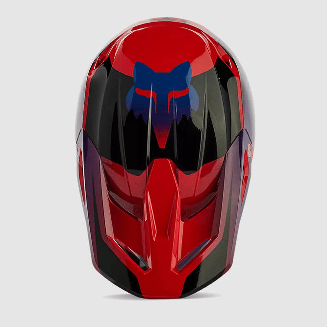 CASCO V1 STREAK ROJO MORADO2