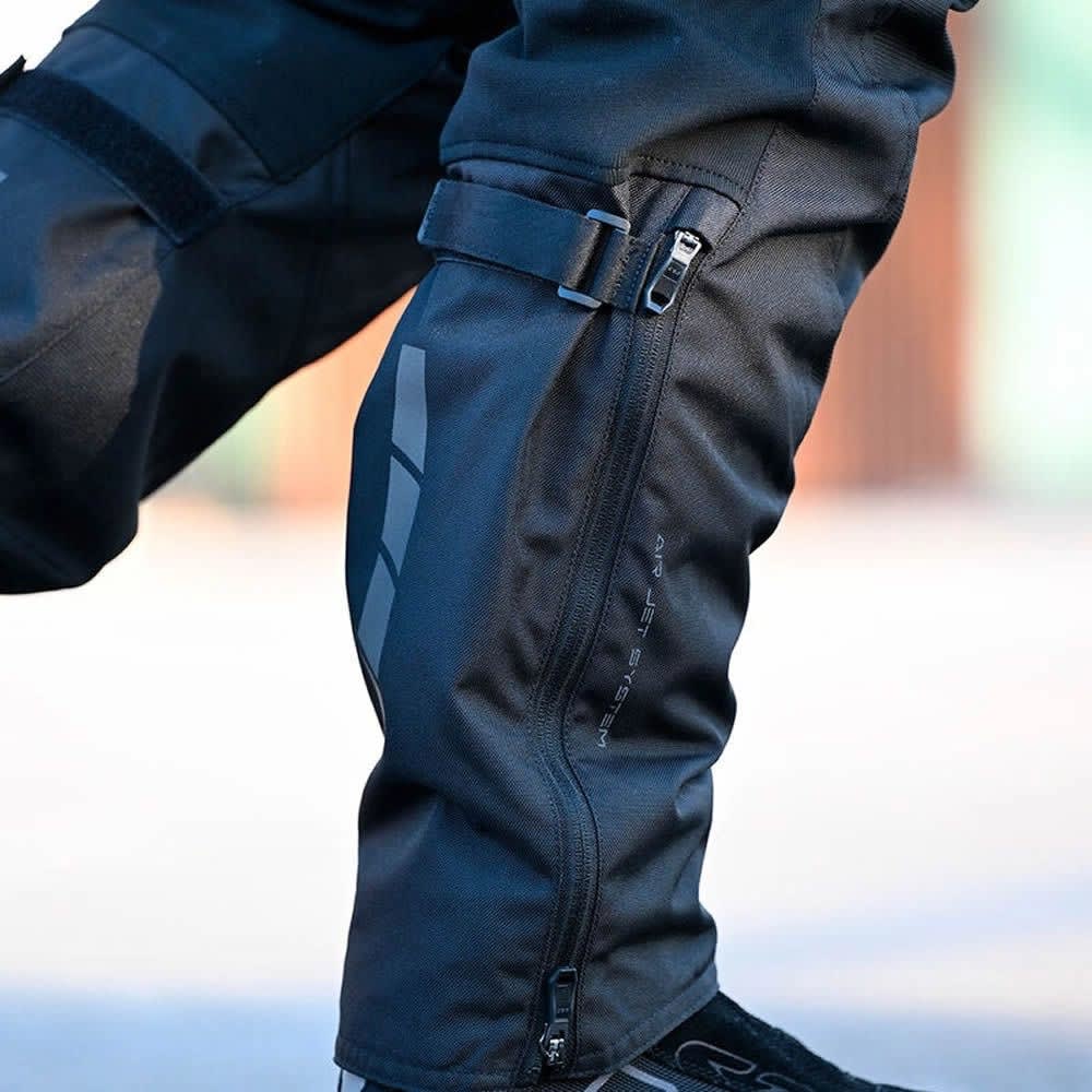 PANTALON LS2 TRAVEL NEGRO GRIS2