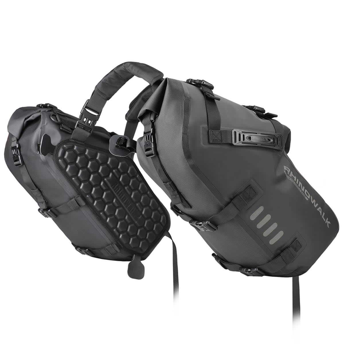 Bolsos laterales para moto Rhinowalk 28 litros3