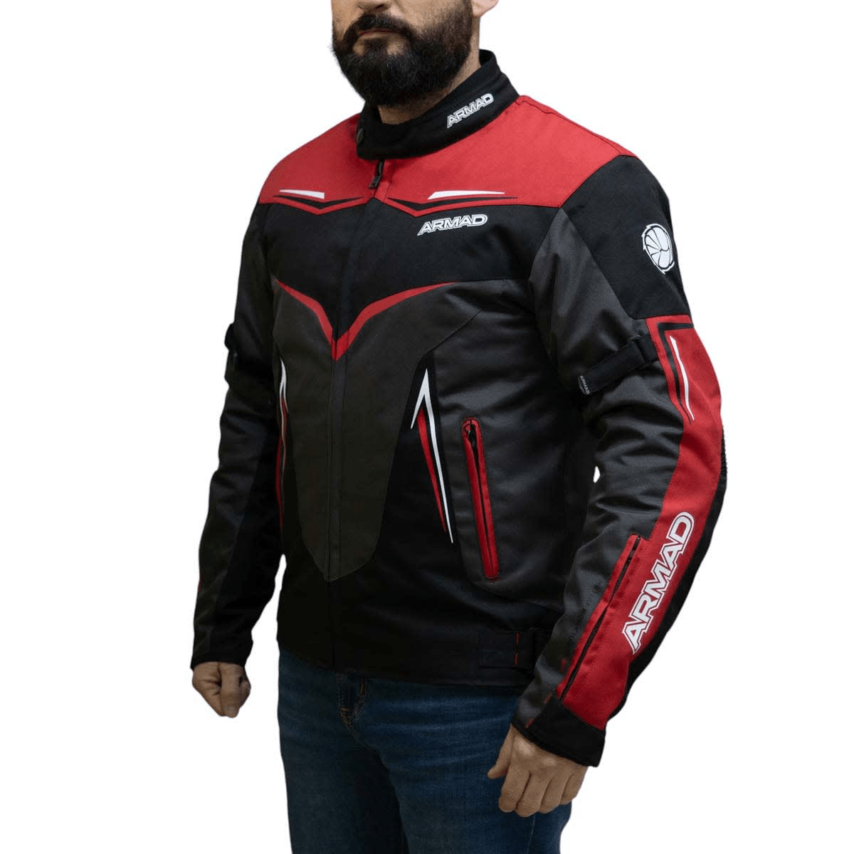 Chaqueta para moto armad gear fox maxdura impermable2