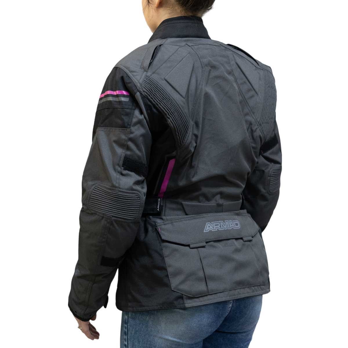 Chaqueta para moto mujer armad gear moona3