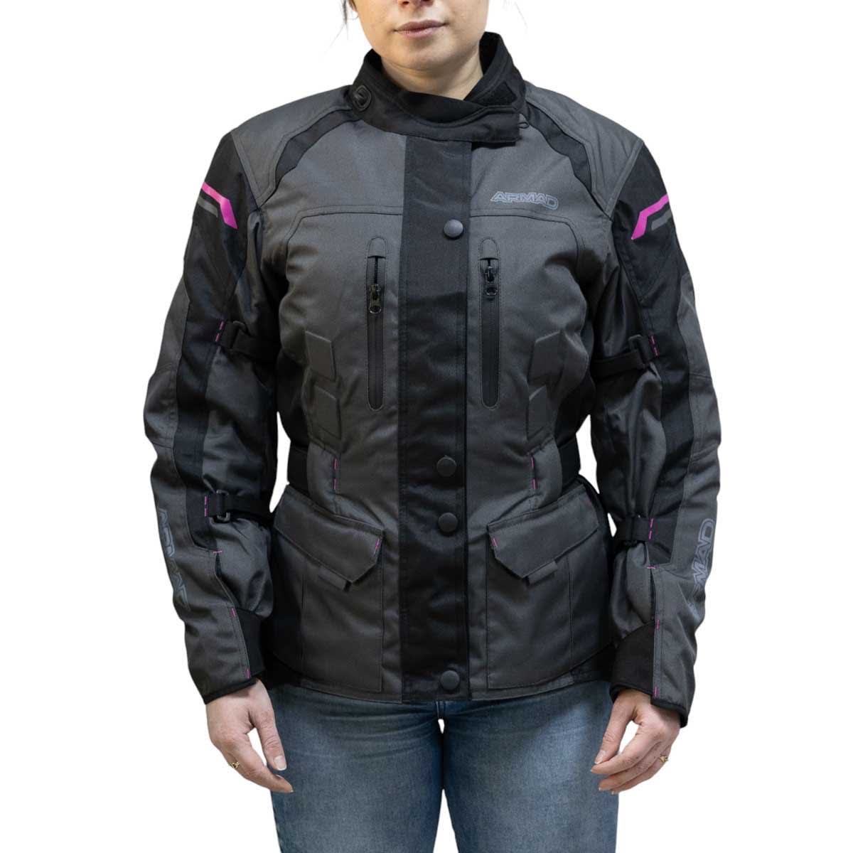 Chaqueta para moto mujer armad gear moona1