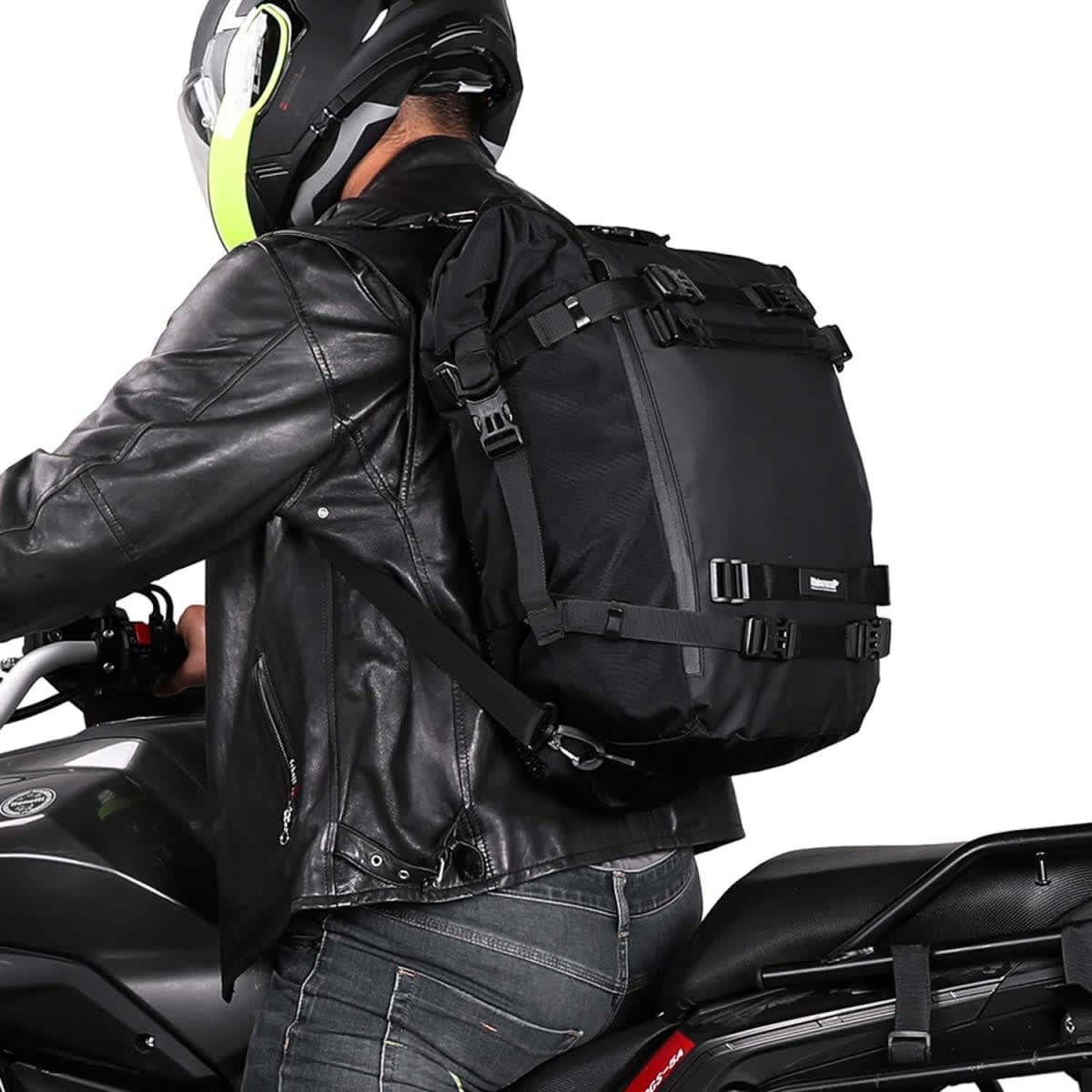Bolso impermeable para moto rhinowalk 30 litros multi uso4