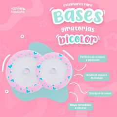 EXTENSOR PARA BASE BICOLOR - VANILLE COUTURE