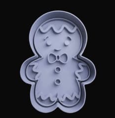 CORTADOR DE GALLETA NAVIDAD - JENGIBRE 8.5 CM