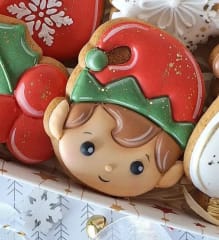 CORTADOR DE GALLETA NAVIDAD DUENDE NAVIDEÑO