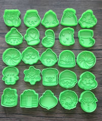 SET 25 GALLETAS NAVIDEÑAS 4.5