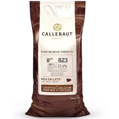 CALLEBAUT CHOCOLATE DE LECHE 33.6 % CALLETS SACO 10 KG