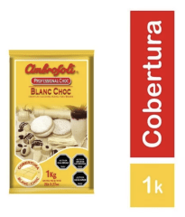 COBERTURA BLANCO CHOC BARRA AMBROSOLI 1 KILO