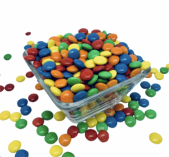 DECORACIÓN CHOCO GIROS MINI CHUBI 100 G