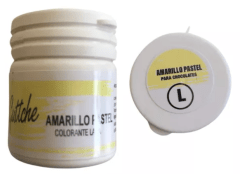 LACA AMARILLO PASTEL GUTTCHE 15 GR
