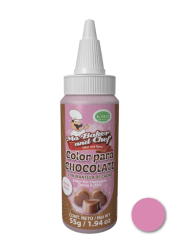 MANTECA DE CACAO MATE 55 GR ROSA