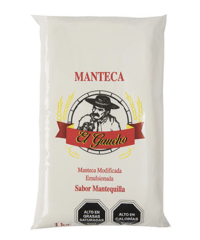MANTECA EL GAUCHO SABOR MANTEQUILLA 1 KG