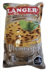 MERMELADA MARACUYÁ BOLSA LANGER 1 KILO