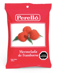 MERMELADA FRAMBUESA BILAMINADO 250G PERELLO