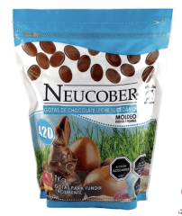 NEUCOBER GOTAS CHOCOLATE LECHE MOLDEO 1 KG