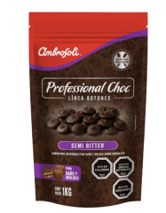 COBERTURA BOTONES SEMI BITTER 1 KILO AMBROSOLI