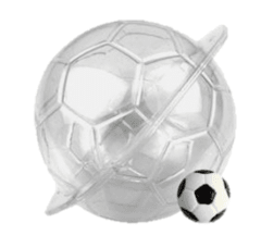 BOLA DE FUTBOL DE ACRILICO