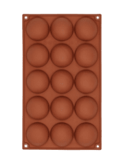 MOLDE DE SILICONA CHOCO BOMBAS