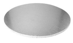 BASE DE MADERA PLATEADO 35cm