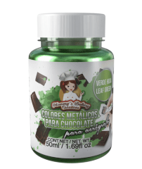 COLOR METALICO PARA CHOCOLATE VERDE