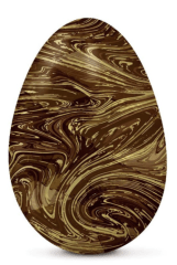 PAPEL ALUMINIO MARMOLADO MARRON 43X59